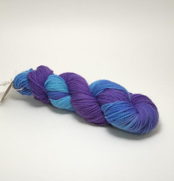 USA Grown Wool Yarn, Worsted, Superwash, Hand Dyed, Indie Dyed picture