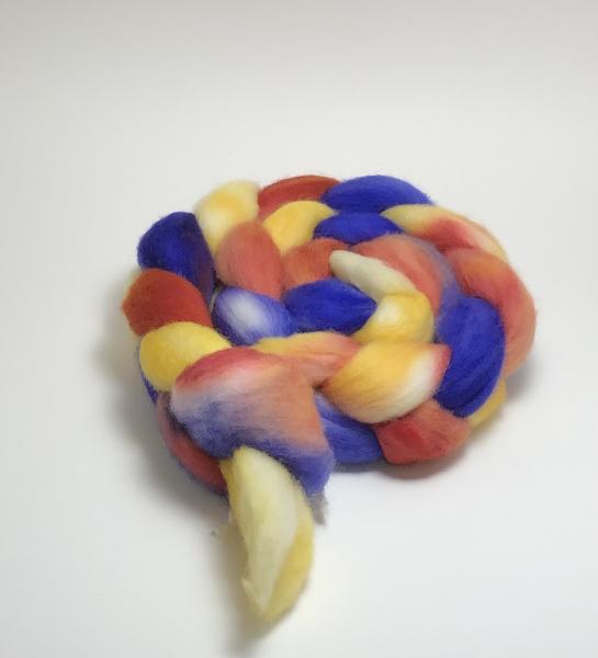 Polwarth Combed Top/Roving, Hand Painted, Hand Dyed, Indie Dyed picture