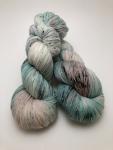 Superwash Merino Wool Sock Yarn, Hand Dyed