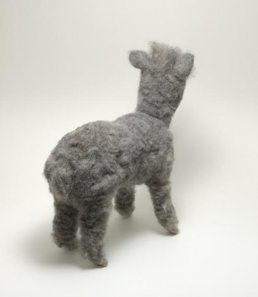 Needle Felted Alpaca, OOAK, Original Design picture