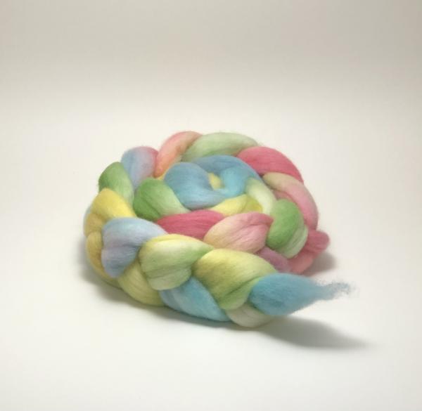 Polwarth Combed Top/Roving , Hand Painted, Hand Dyed, Indie Dyed