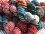 Wensleydale/alpaca single Lopi style artisan yarn
