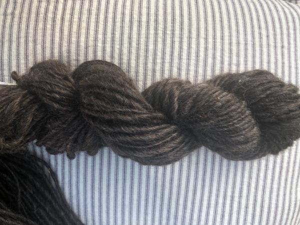 Wensleydale natural colored artisan yarn picture