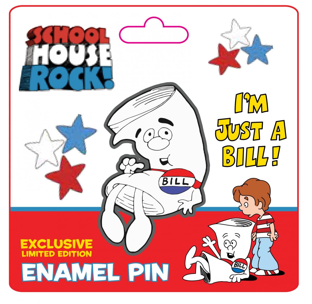 School House Rock I'm Just A Bill Enamel Pin picture