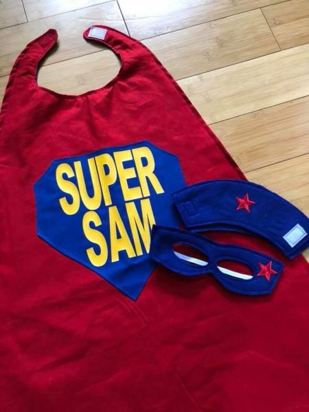 Custom Superhero Cape picture