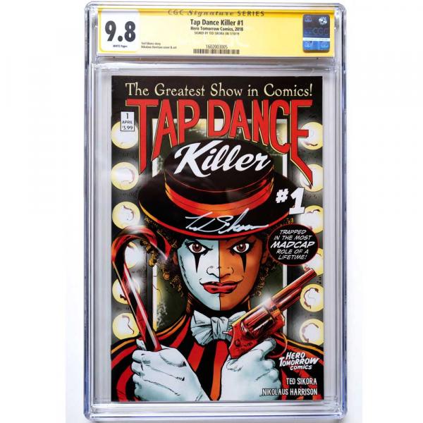 Tap Dance Killer #1 Main Cover CGC picture