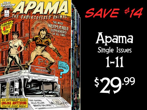 Apama Single Issues 1-11 Bundle