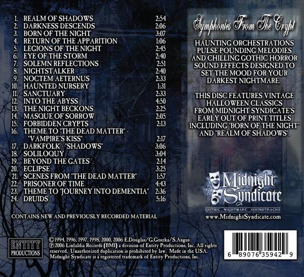 Out of the Darkness CD by Midnight Syndicate picture