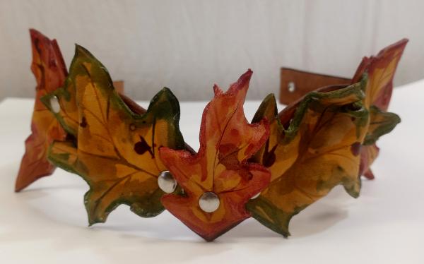 Leaf Leaf Crown with Spring and Fall Oak and Maple Leaves picture