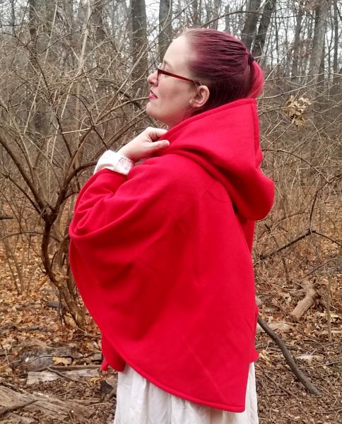 Fleece Short Cloak - Multiple Colors Available