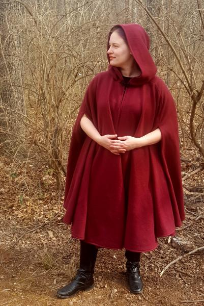 Long Fleece Cloak - Multiple Colors Available picture