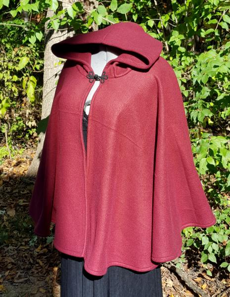 Fleece Short Cloak - Multiple Colors Available picture