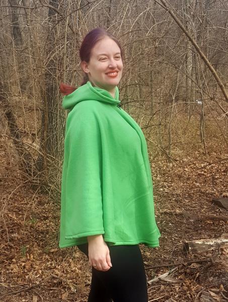 Fleece Short Cloak - Multiple Colors Available picture