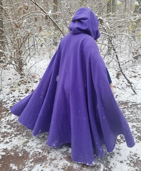 Long Fleece Cloak - Multiple Colors Available picture