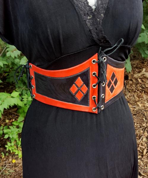 Leather Waist Cinchers - Custom Made to Order Underbust Corset picture
