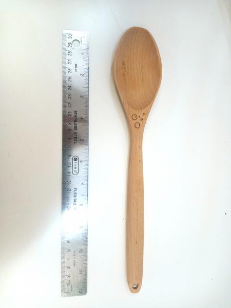 Wood Burned Pyrography Kitchen Witch Wooden Spoons - Multiple Designs Available picture