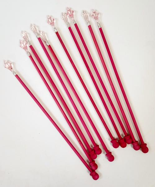 Plastic Crystal Tipped Sparkle Wands