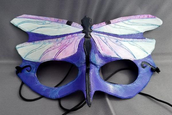 Dragonfly Leather Mask