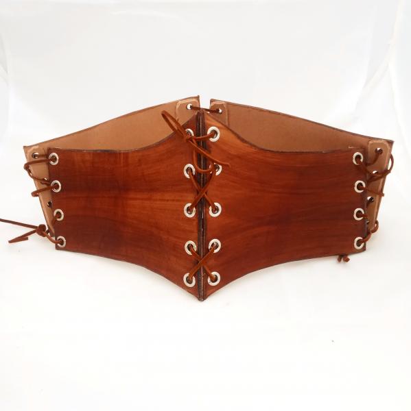 Leather Waist Cinchers - Custom Made to Order Underbust Corset picture