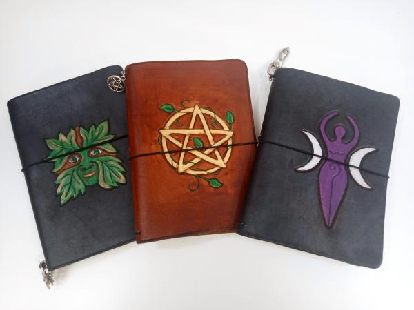 Pocket Book of Shadows - Leather Journal Covers picture