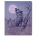 Wolf Moon print