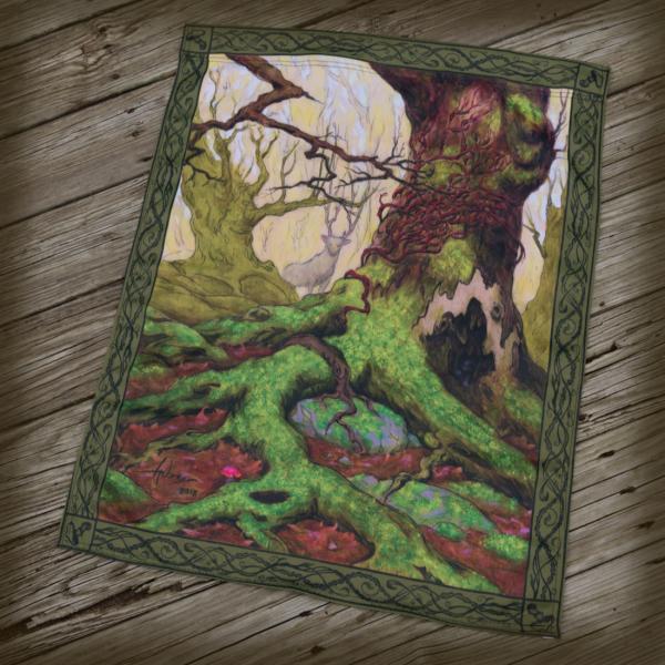 "Root and Branch" tapestry print