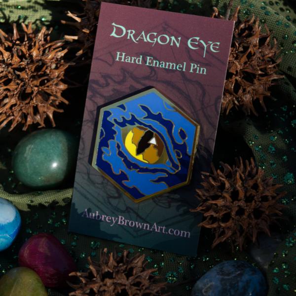 Blue dragon pin picture