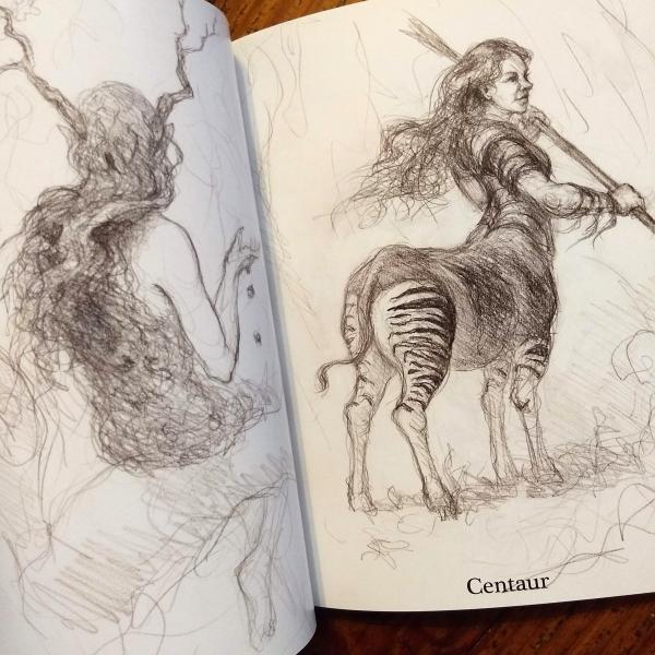 Mythical Beings Sketchbook picture