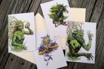 Nature spirit greeting cards (8-pack)