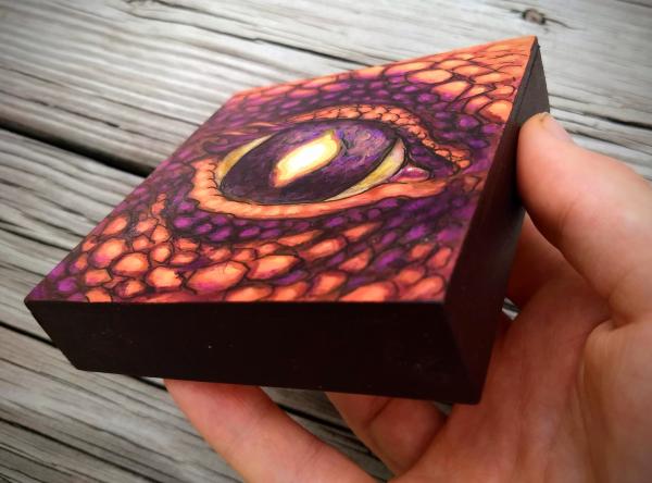 Original dragon eye painting picture