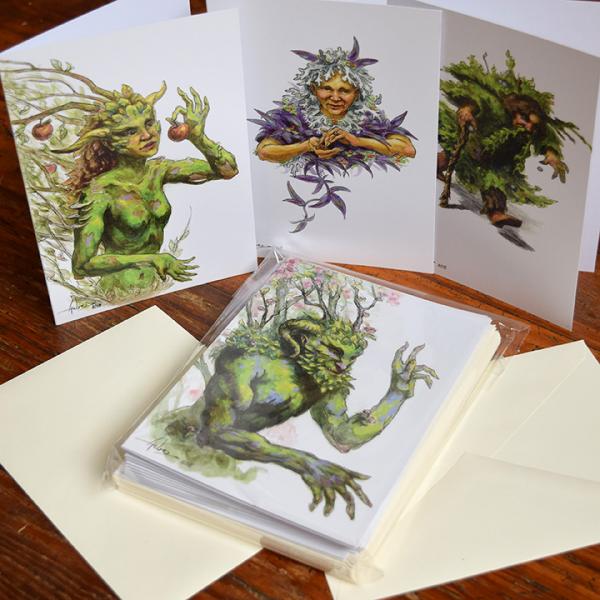 Nature spirit greeting cards (8-pack) picture
