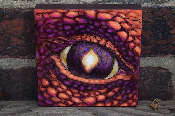 Original dragon eye painting