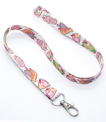 Peachy Cafe Lanyard