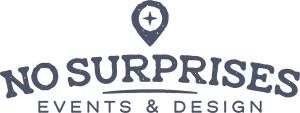 No Surprises Events & Design logo