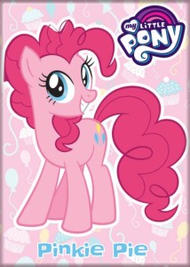My Little Pony Pinkie Pie Standing Image Refrigerator Magnet NEW UNUSED
