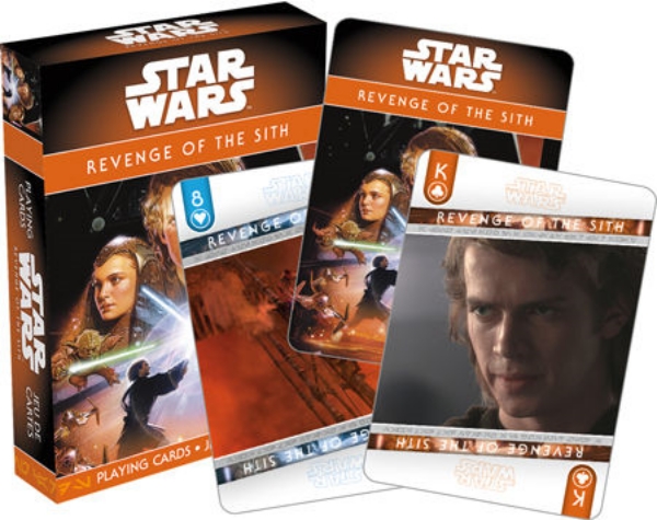 Star Wars Episode III: Revenge of the Sith Photo Illustrated Playing Cards Deck