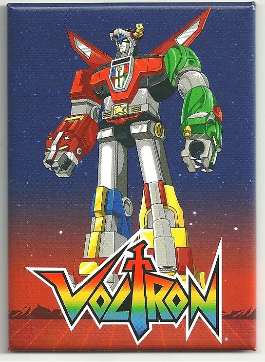 Voltron Animated Full Figure Image Refrigerator Magnet NEW UNUSED picture