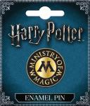 Harry Potter Ministry of Magic Logo Thick Metal Enamel Pin NEW UNUSED