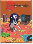 Adventure Time Animated TV Series Marceline Music Write Refrigerator Magnet NEW