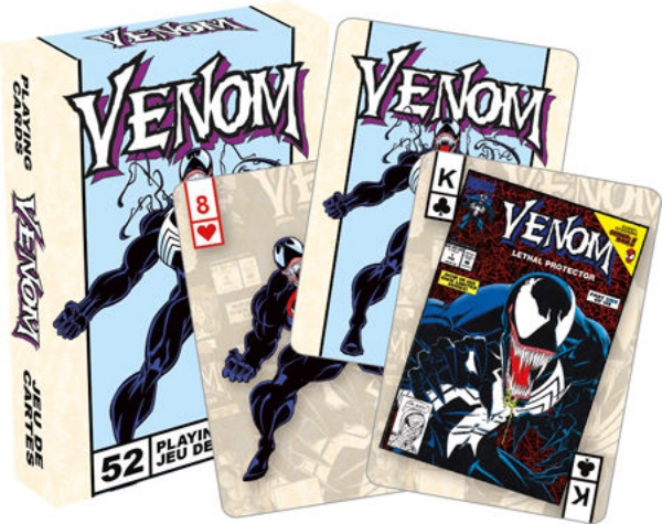 Marvel Comics Venom Retro Comic Art Illustrated Poker Playing Cards Deck SEALED