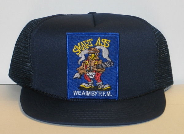 Aliens Movie Marines Smart Ass Drop Ship on a Black Baseball Cap Hat NEW picture