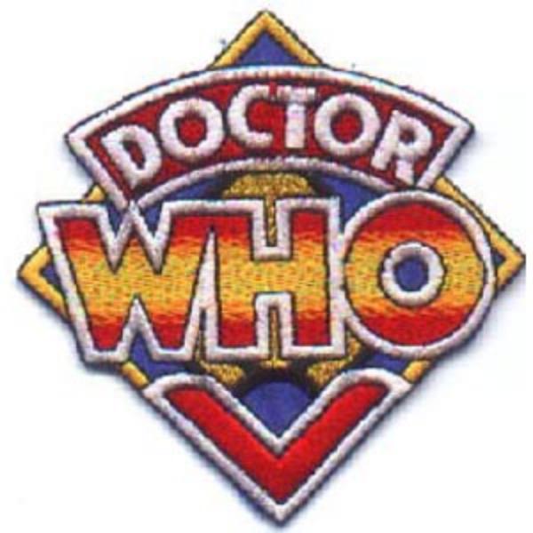 Doctor Who TV Series Original Logo Embroidered Patch (c) 1984 NEW UNUSED
