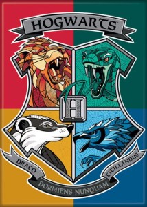 Harry Potter Hogwarts Creature Crest Logo Image Refrigerator Magnet NEW UNUSED