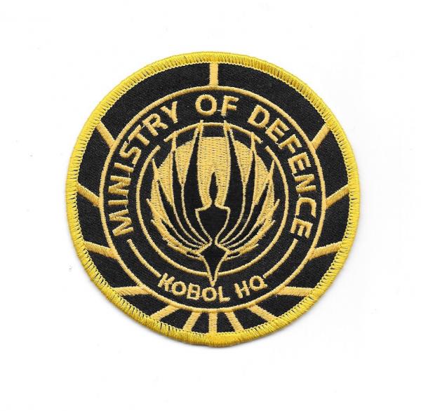 Battlestar Galactica Kobol HQ Ministry of Defence Embroidered Patch NEW UNUSED picture