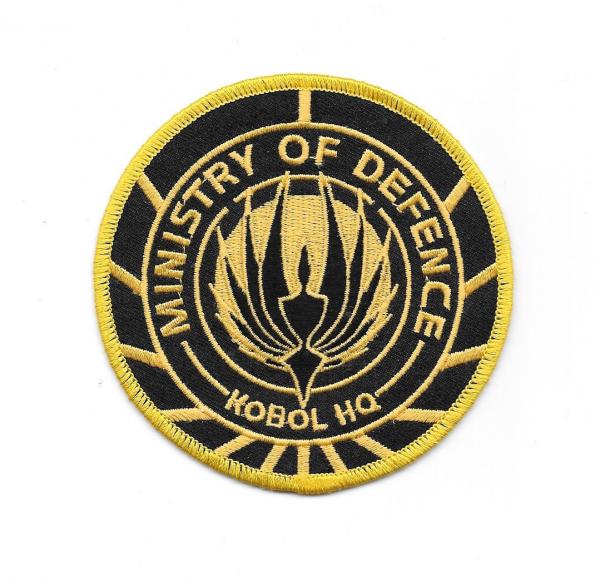 Battlestar Galactica Kobol HQ Ministry of Defence Embroidered Patch NEW UNUSED