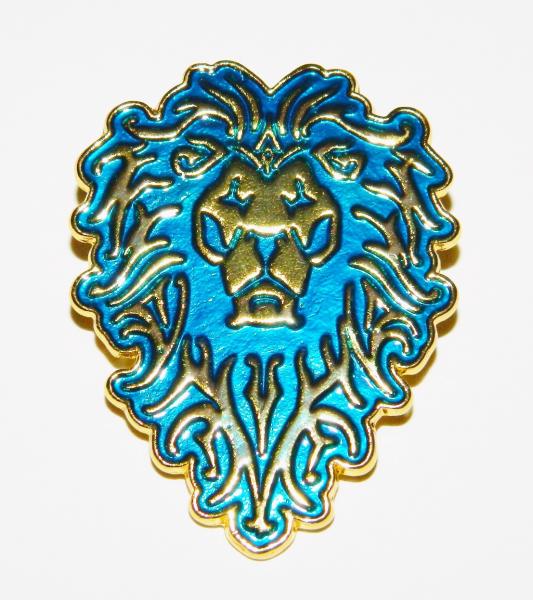 World of Warcraft Video Game Alliance Logo Metal Enamel Pin NEW UNUSED
