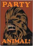 Star Wars Chewbacca Party Animal Art Image Refrigerator Magnet NEW UNUSED