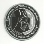 Star Wars 501st Honorary Member Darth Vader David Prowse Logo Embroidered Patch