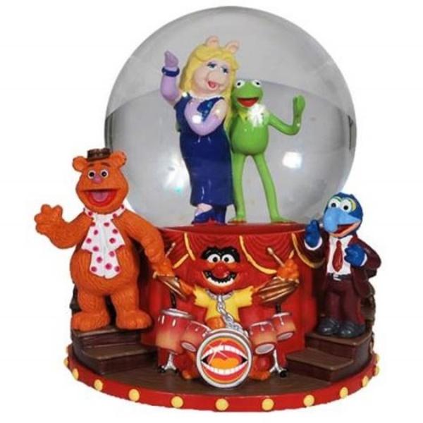 Presenting The Muppets TV Series Main Cast 100mm Water Globe NEW UNUSED