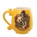 Harry Potter House of Hufflepuff Logo Yellow 14 oz Ceramic Coffee Mug NEW UNUSED